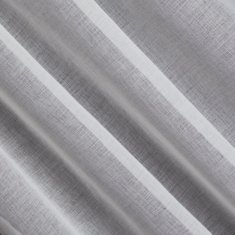Firana z kółkami STELLA CHIC 140x270 off white